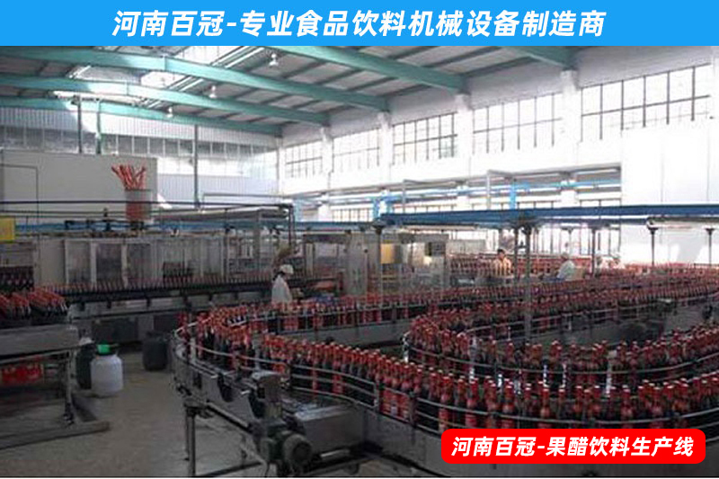 整套山楂果醋玻璃瓶生產(chǎn)設備